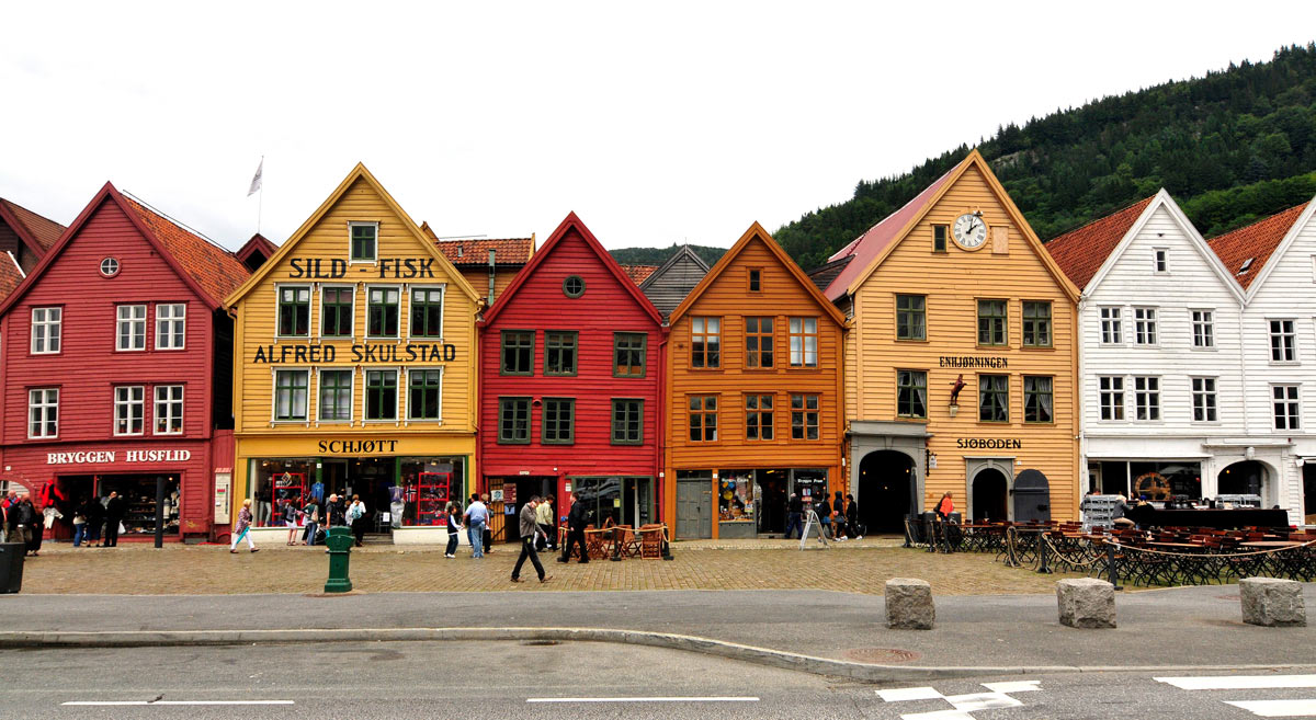 Bergen Bryggen, Noruega